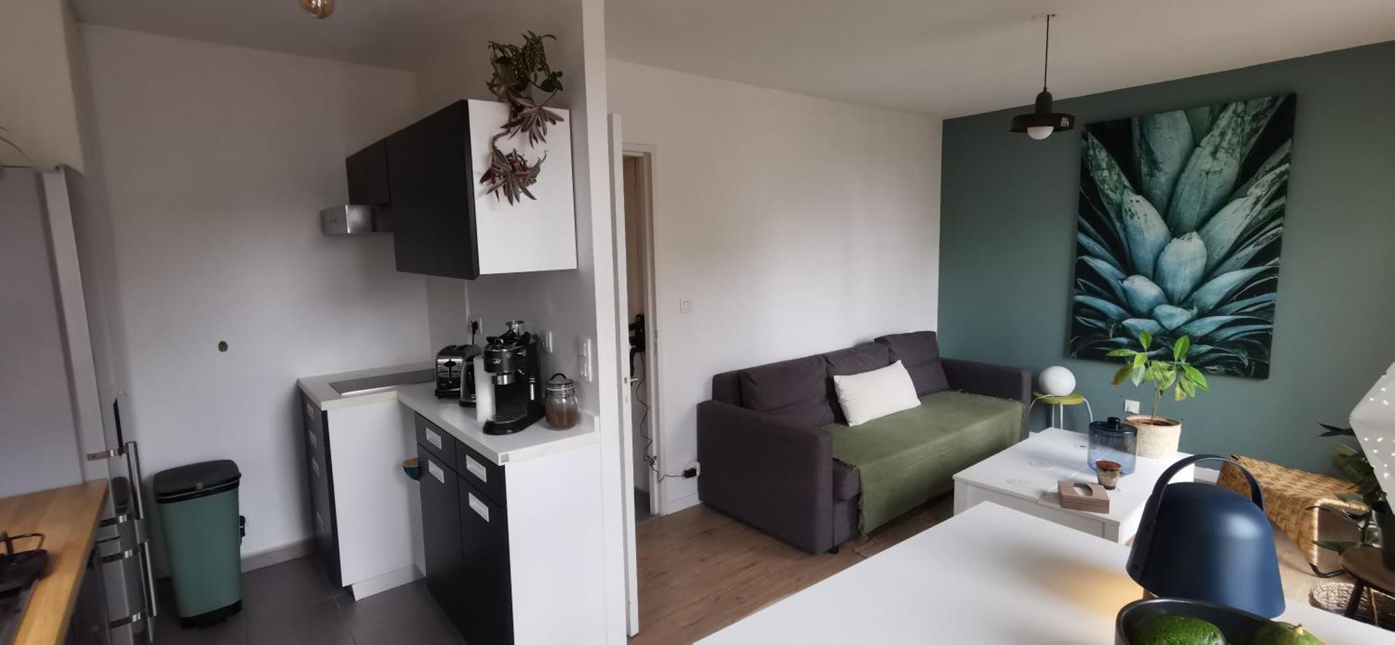 Appart T2 L'Ile De Nantes Avec Parking Prive ภายนอก รูปภาพ